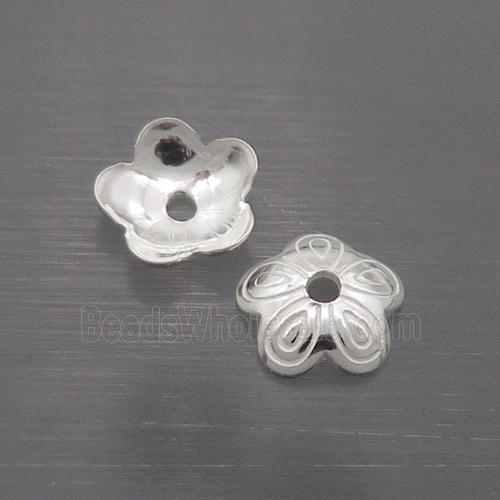 Sterling Silver Beadcaps