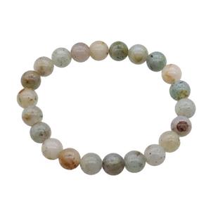 Fancy Opal Bracelet Stretchy Round, approx 8mm dia [BR10808]