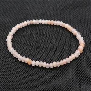 Pink Aventurine Bracelet Stretchy, approx 4mm [BR10858]