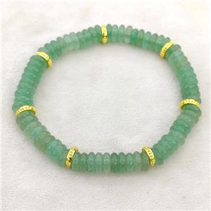 Natural Green Aventurine Bracelet Stretchy, approx 6mm [BR11010]