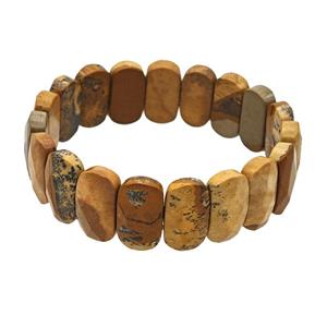 Picture Jasper Bracelet Stretchy, approx 11-20mm [BR11098]