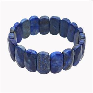 Natural Lapis Lazuli Bracelet Stretchy, approx 11-20mm [BR11104]