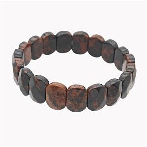Natural Autumn Jasper Bracelet Stretchy, approx 11-15mm [BR11113]