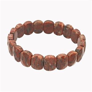 Red Sesame Jasper Bracelet Stretchy, approx 11-15mm [BR11114]