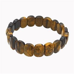 Tiger Eye Stone Bracelet Stretchy, approx 11-15mm [BR11129]