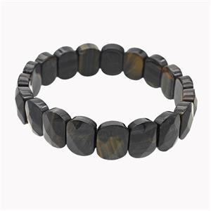 Tiger Eye Stone Bracelet Stretchy, approx 11-15mm [BR11130]