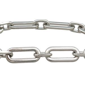 Alloy Paperclip Chain Platinum Plated, approx 8.5-14.5mm, 12-26mm [CH10835]