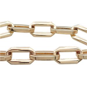 Alloy Chain Gold Plated, approx 13-22mm [CH10837]