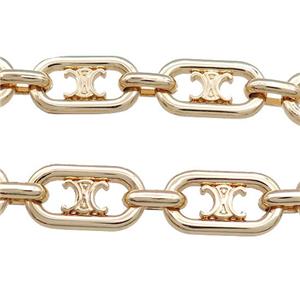 Alloy Chain Gold Plated, approx 10-20mm [CH10874]