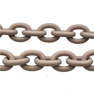 Aluminium Chain Gray Painted, approx 14-17mm [CH10908]