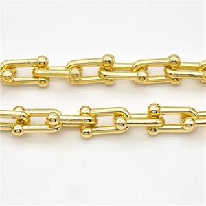 Alloy Chain Gold Plated, approx 6-11mm [CH10963]