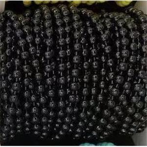 copper ball chain with black fireLacquered, approx 3.2mm dia [CHCL514-3.2MM]