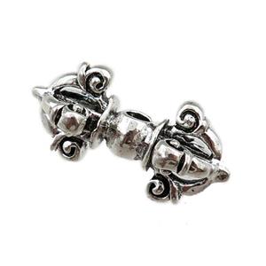 tibetan dorjee charm zinc beads, approx 11-24mm [FD11158]