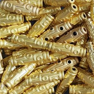 Copper Rice Beads Eye Duck Gold, approx 9-27mm [FD11665]