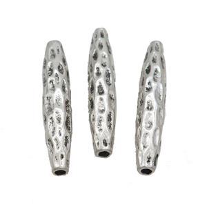 Tibetan Style Zinc Rice Beads Antique Silver, approx 7-40mm, 2.5mm hole [FD12969]
