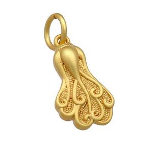 Copper Cabbage Pendant Unfade 18K Gold Plated, approx 10-17mm [FD13462]
