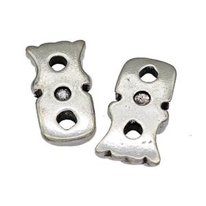 Tibetan Style Copper Pendant Antique Silver, approx 9-19mm [FD14942]