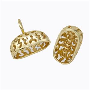 Copper Cordend 1-5strings Gold Plated, approx 12-22mm [FD17555]
