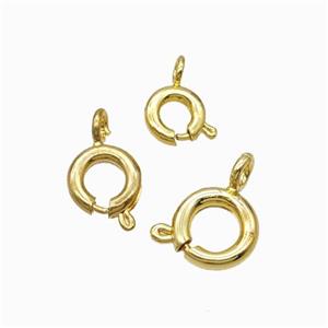 Copper Clasp Gold Plated, approx 5mm [FD17786-5MM]