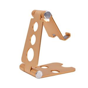 Adjustable Cell Phone Stand, Aluminum, Portable Desktop Phone Holder Dock, rose gold, approx 15-131MM [FDPA29]
