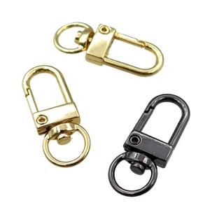 copper Carabiner Clasp, mixed, approx 12-33mm [FN20671]