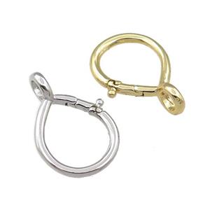 copper lobster clasp, mixed, approx 17-26mm [FN21298]