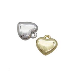 Copper Heart Pendant Mixed, approx 5.5mm [FN36347]
