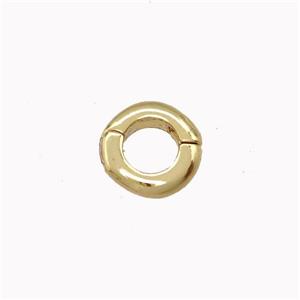 Copper Clasp Gold Plated, approx 7.5mm [FN43211]