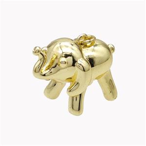 Copper Sheep Pendant Gold Plated, approx 13-24mm [FN46771]