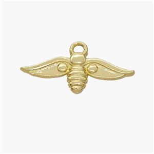 Copper Honeybee Pendant Gold Plated, approx 7-20mm [FN48844]