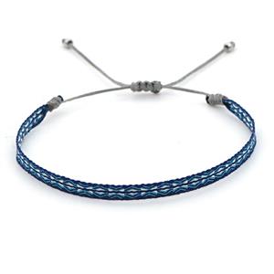 nepal style Handmade braid Bracelet, adjustable, approx 4-6mm, 16-24cm length [FR10273]