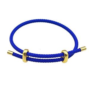 Deepblue Tiger Tail Steel Bracelet Adjustable, approx 3mm thickness [FR11382]