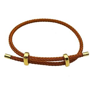 Tiger Tail Steel Bracelet Adjustable, approx 3mm thickness [FR11390]