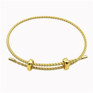 Nylon Cord Bradelet Adjustable, approx 2mm thickness [FR11436]