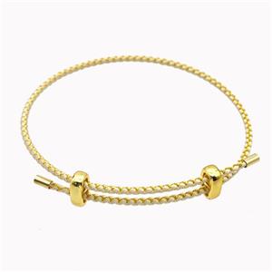 Nylon Cord Bradelet Adjustable, approx 2mm thickness [FR11437]