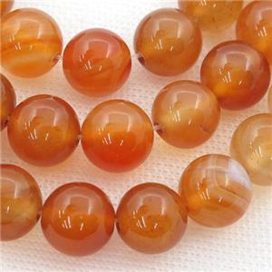 red Carnelian Agate beads, round, approx 16mm dia [GA1867-16MM]