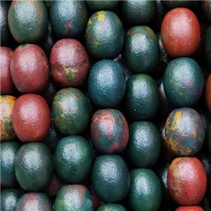 Quartzite Beads Multicolor Matte Barrel, approx 15-20mm, 18pcs per st [GA2319]