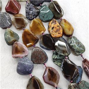 Natural Agate Nugget Beads Freeform Dye, approx 20-30mm [GA2697]