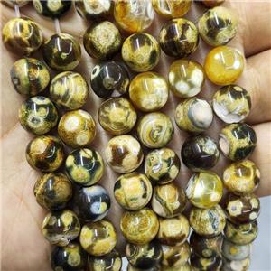 Agate Beads Smooth Round Dye, approx 8mm dia [GA2733-8MM]