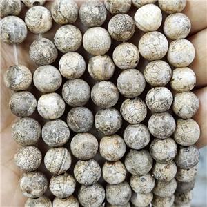Natural Agate Beads Round Dye, approx 10mm dia [GA2813]