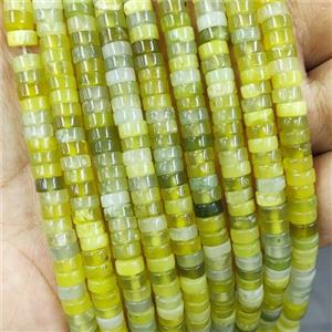 Lemon Jade Heishi Spacer Beads, approx 6mm [GA3064]