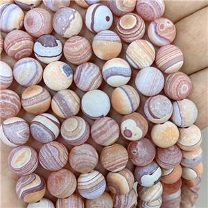 Red Fire Agate Beads Matte Round, approx 10mm [GA3452]