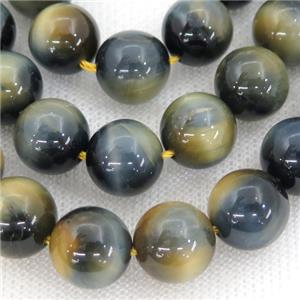 Fancy Dream Tiger eye stone Beads Smooth Round A-Grade, approx 6mm dia [GAM91-6MM]
