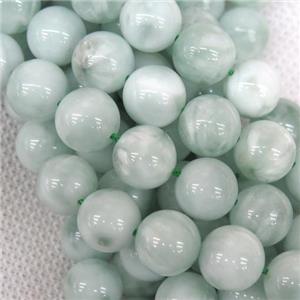 green Angelite beads, round, approx 8mm dia [GB11631-8MM]