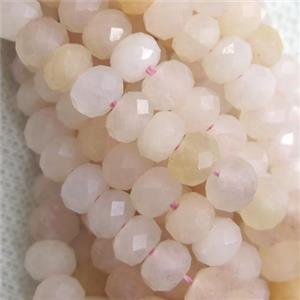 pink Aventurine Beads, faceted rondelle, approx 4x6mm [GB11639]