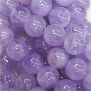 Purple Chalcedony Beads, round, approx 8mm dia [GB11672-8MM]