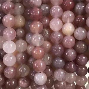 round Strawberry Quartz Beads, approx 12mm dia [GB11694-12MM]