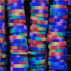 Fimo Polymer Clay heishi spacer beads, multicolor, approx 6mm dia [GB12052]
