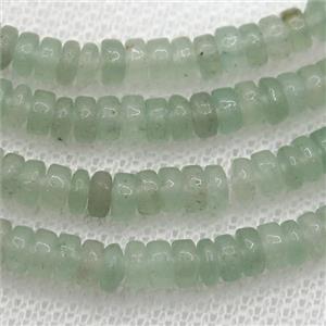 green Aventurine heishi beads, approx 2x4mm [GB12186]