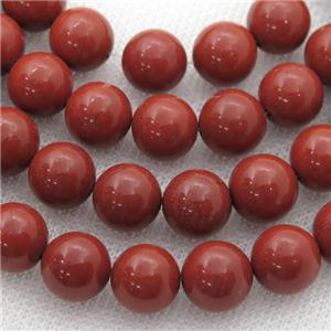 round Red Jasper Beads, approx 6mm dia [GB12231-6MM]